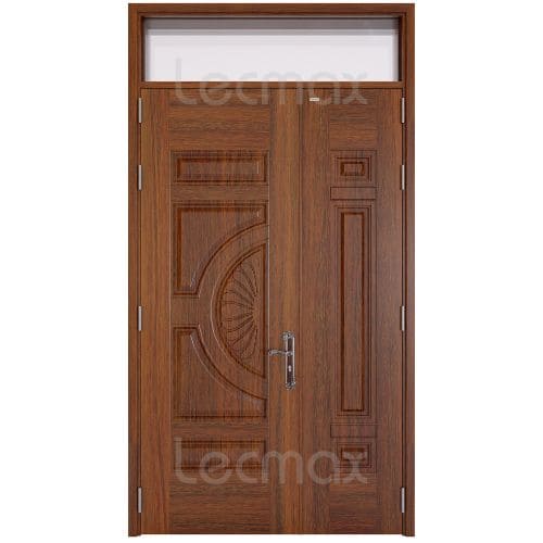 CỬA THÉP VÂN GỖ LM 407