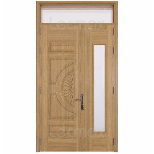 CỬA THÉP VÂN GỖ LM 408