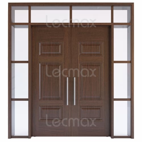 CỬA THÉP VÂN GỖ LM 412
