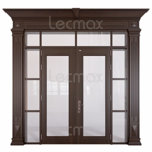 CỬA THÉP VÂN GỖ LM 415